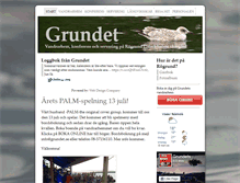 Tablet Screenshot of grundet.se